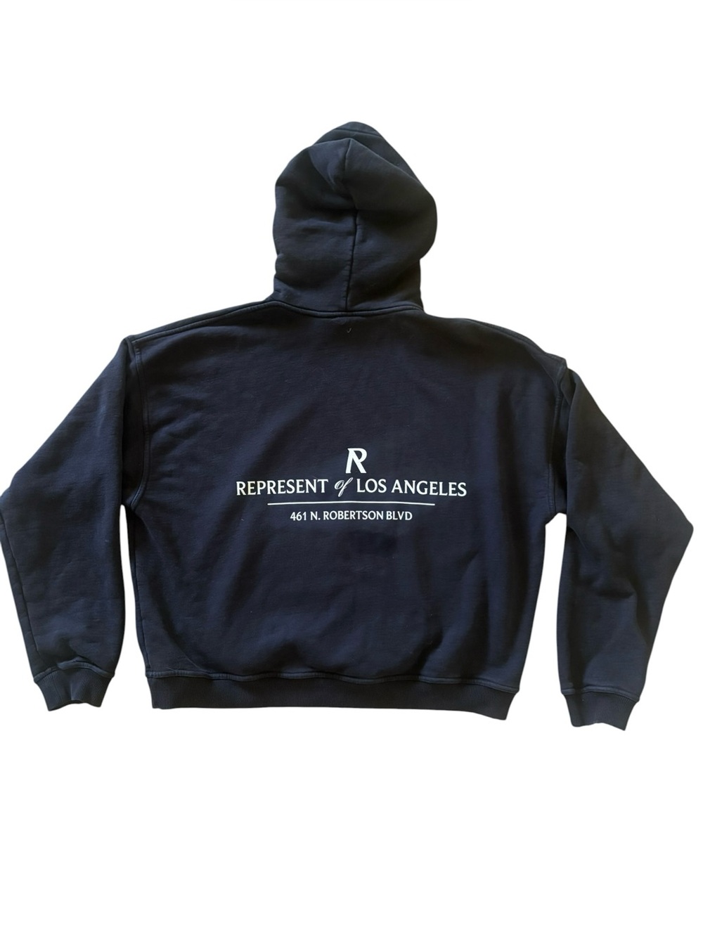 Represent Los Angeles Black Graphic Hoodie Oversized Boxy Fit Sz  XXS fit big